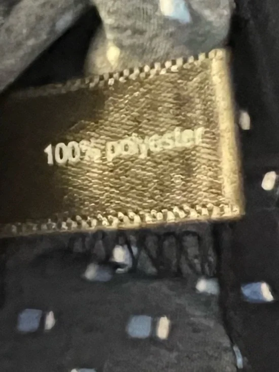 The Limited Navy Dot Shirt Dress - Picture 4 of 5